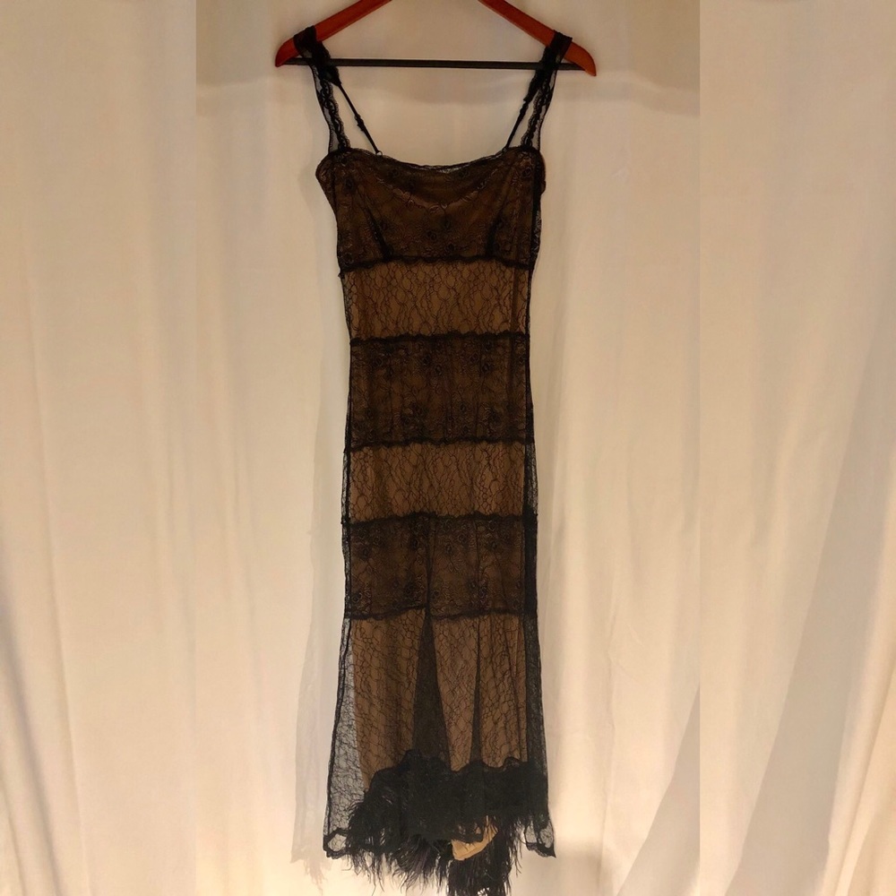 Betsy Johnson Formal Lace Evening Gown